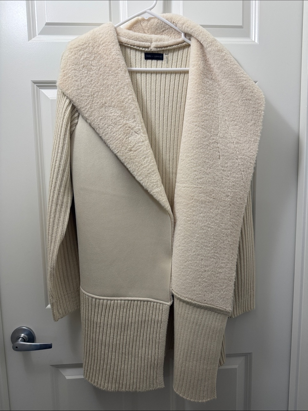 Stella & Lorenzo faux fur sweater Size L